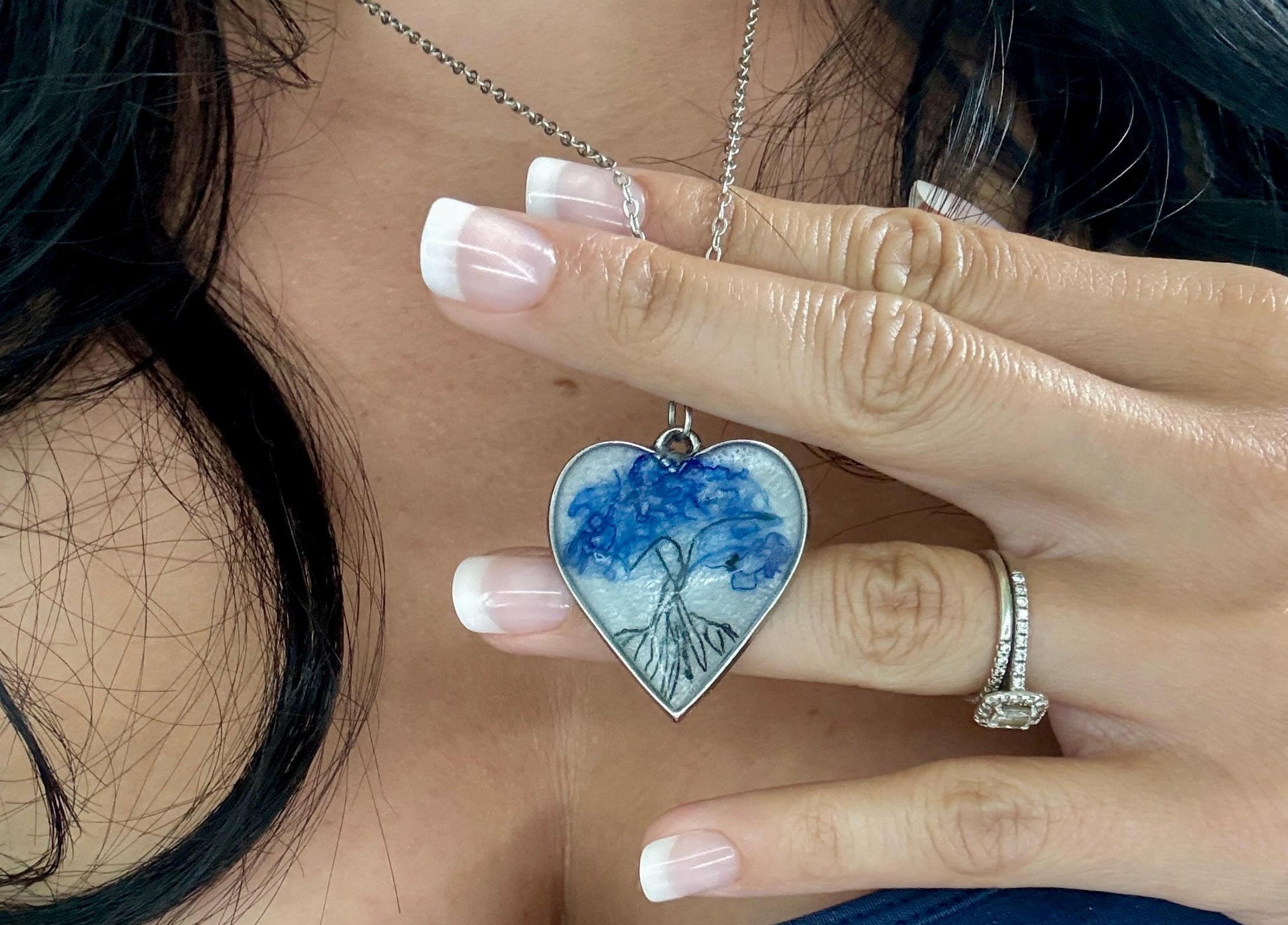 Memorial Necklace Tree of Life Custom | Keepsake Jewelry Gift Necklaces Consecrated Jewelry Co.