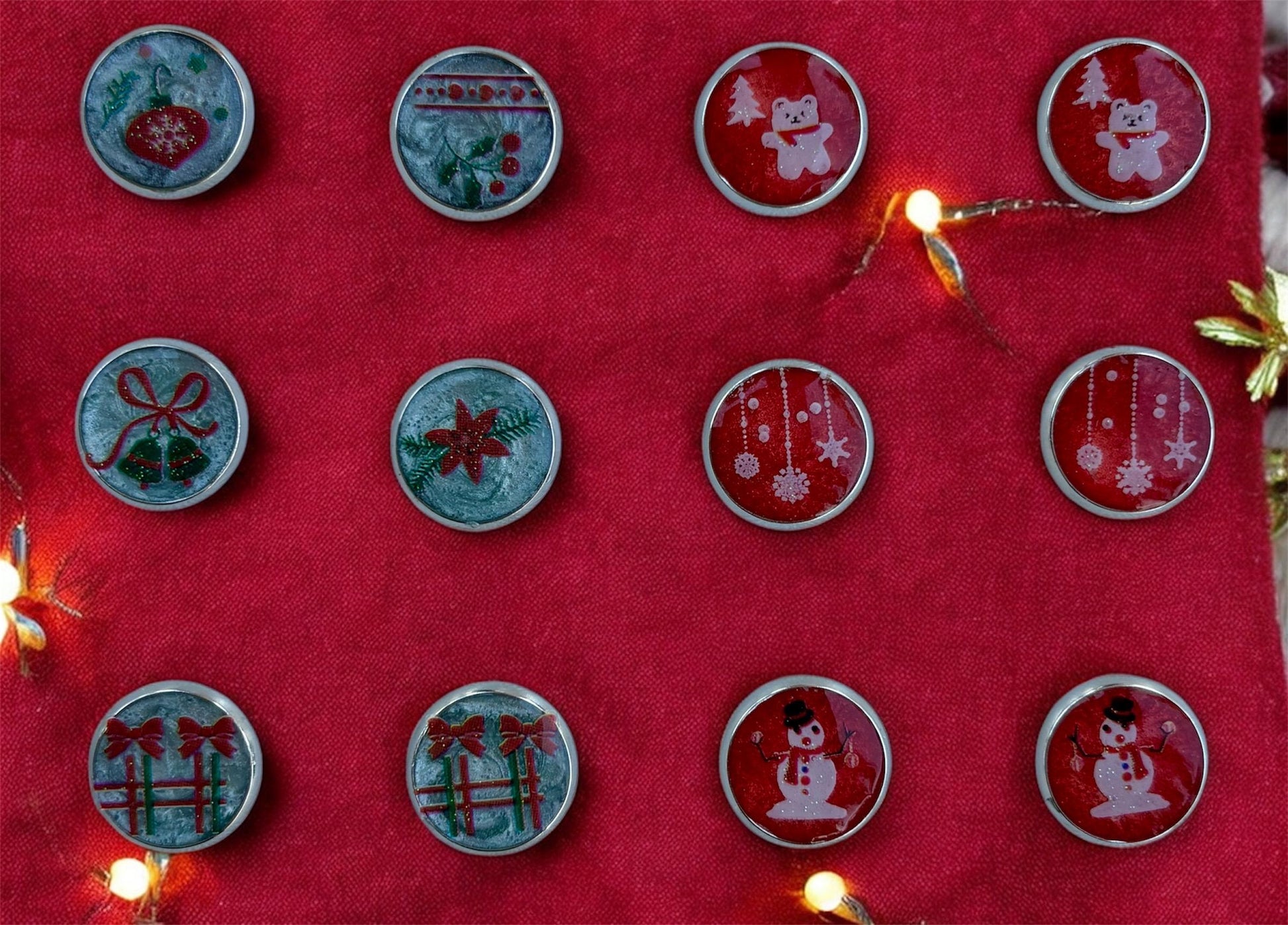Mismatched Christmas Stud Earrings | Holiday Designs Set of 6 Earrings Consecrated Jewelry Co.
