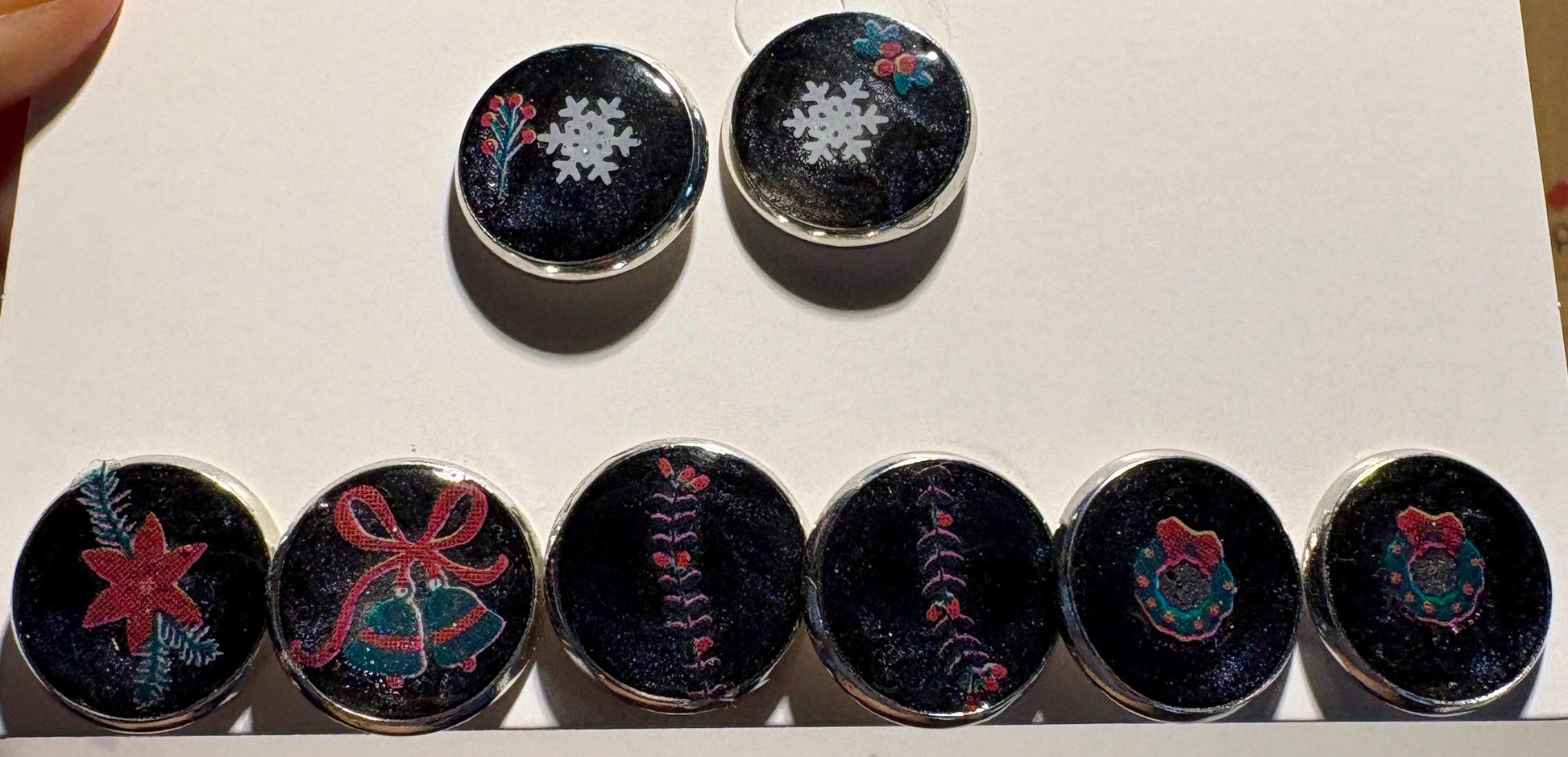 Christmas Stud Earrings | Mismatched Holiday Set of 4 Pairs Earrings Consecrated Jewelry Co.