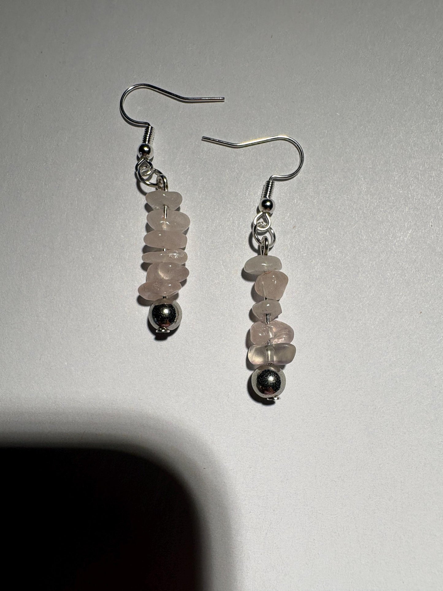 Boho Gemstone Dangle Earrings | Natural Stone Chip Beads Earrings Consecrated Jewelry Co.