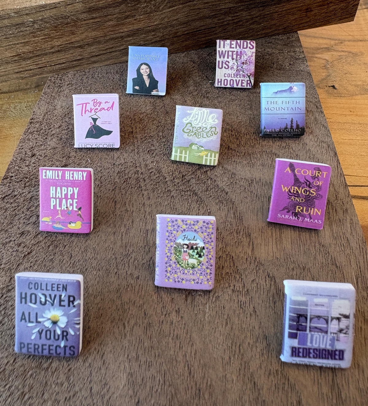 Mini Book Stud Earrings | Pick Your Purple Cover | Tiny Book Earrings | Book Lover Gift | Reader Earrings | Librarian Gift | BookTok Jewelry